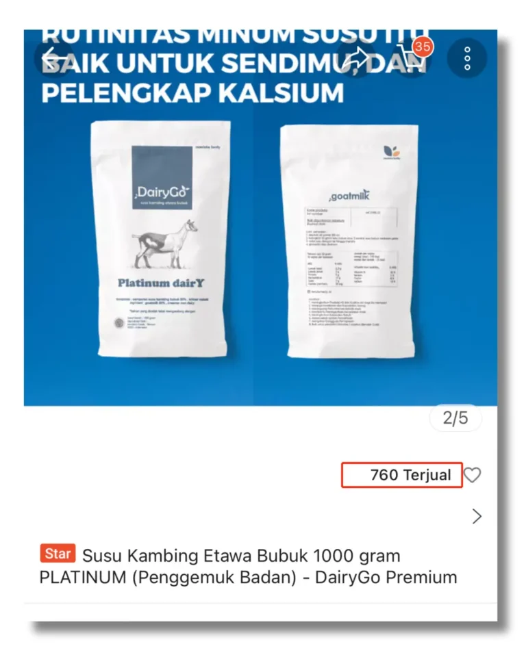 Terjual Ratusan Pcs
